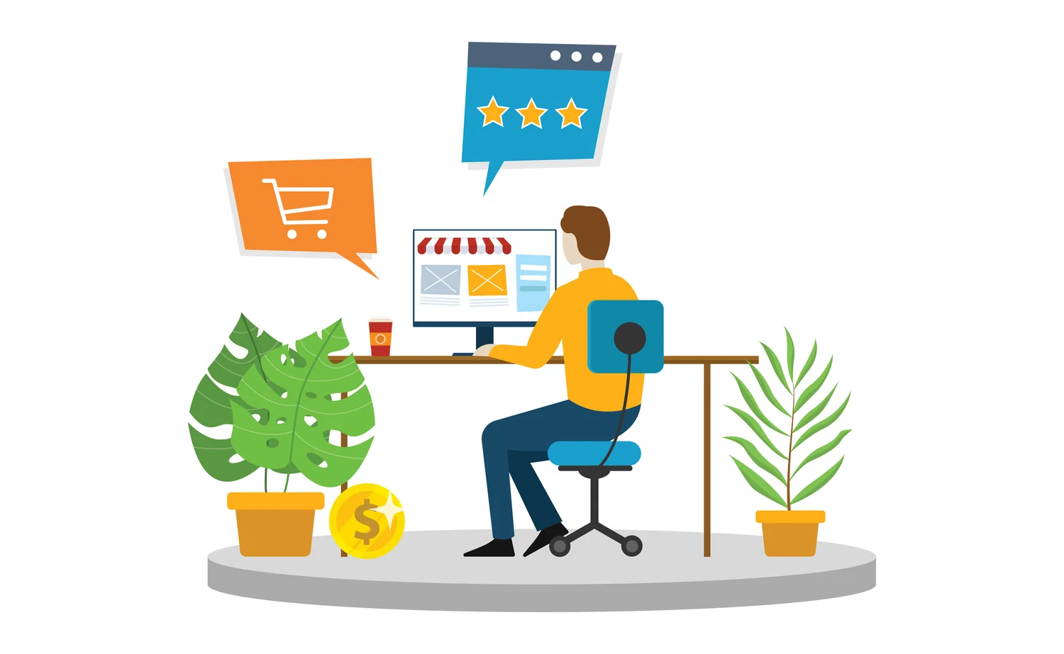 Web Development illustration